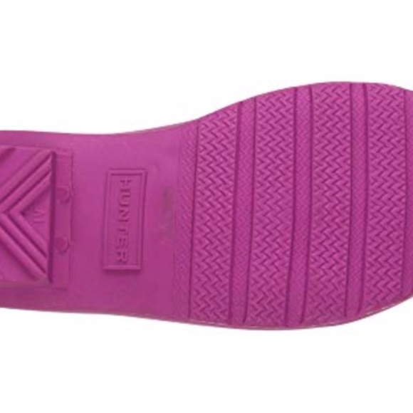 Hunter Chelsea kids rain boots lipstick pink*SOLD* - Picture 3 of 8